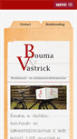 Mobile Screenshot of bouma-vastrick.nl